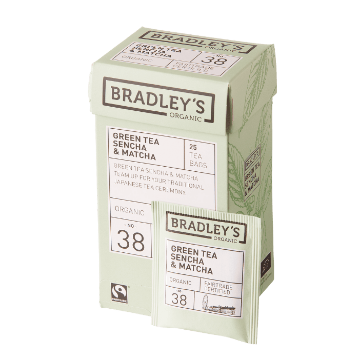 Organic NO. 38 <br> Green Sencha & Matcha Organic NO. 38 <br> Green Sencha & Matcha