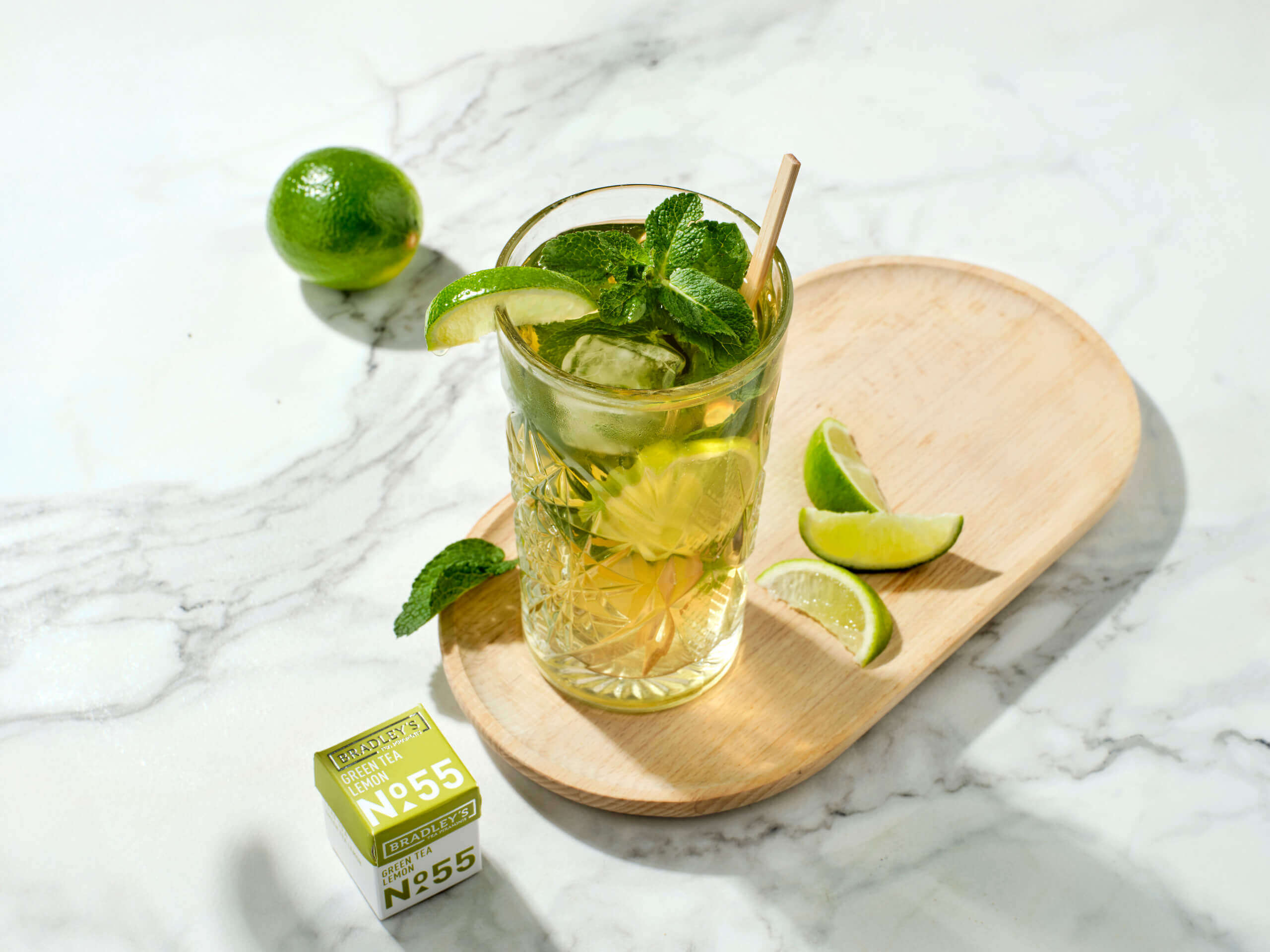 radley’s Green Tea Mojito: de frisse alcoholvrije mocktail voor elk seizoen Bradley's tea inspiration